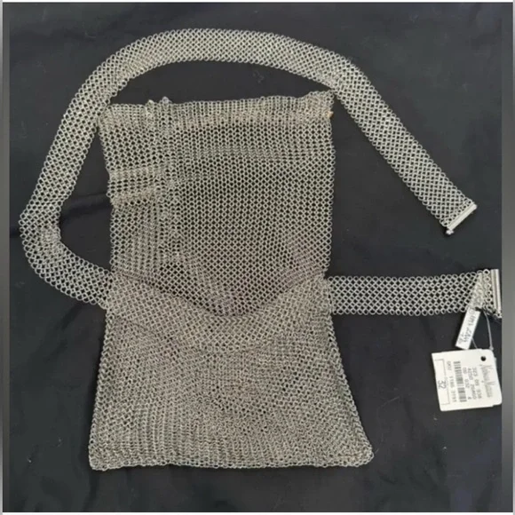 Chanel Vintage Spring 1999 Beaded Chainmail Bum Bag- NWT - Picture 4 of 9